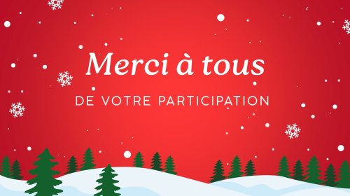 Concours photos 2025 : sur le thème de Noël
